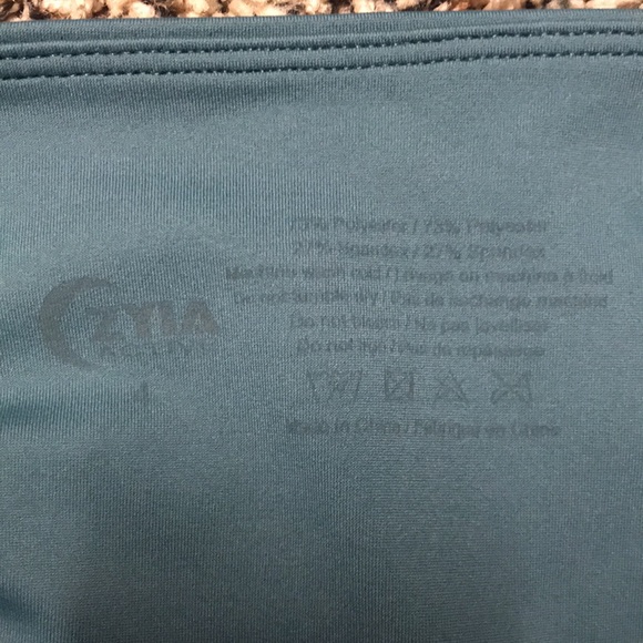 🐠Zyia Active Cropped Colorblock Active Leggings Size 4 | EUC - Picture 6 of 6